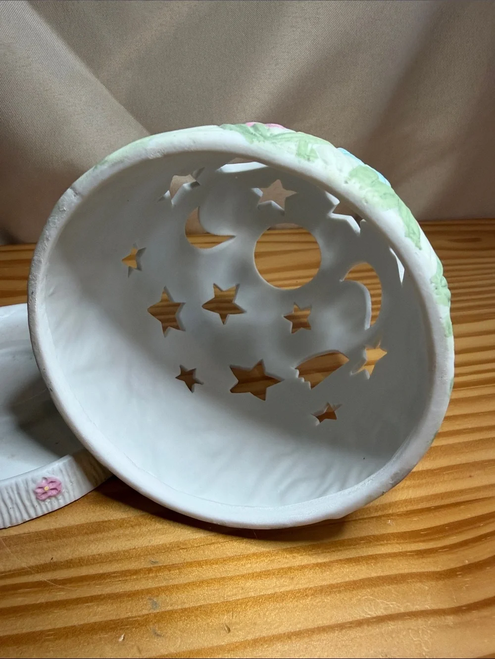 PartyLite Celestial Garden Tealight Candle Holder P0248 Vtg NIB